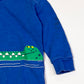 Blue croc sweater - Size 3