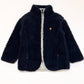 Navy sherpa fleece jacket - Size 3