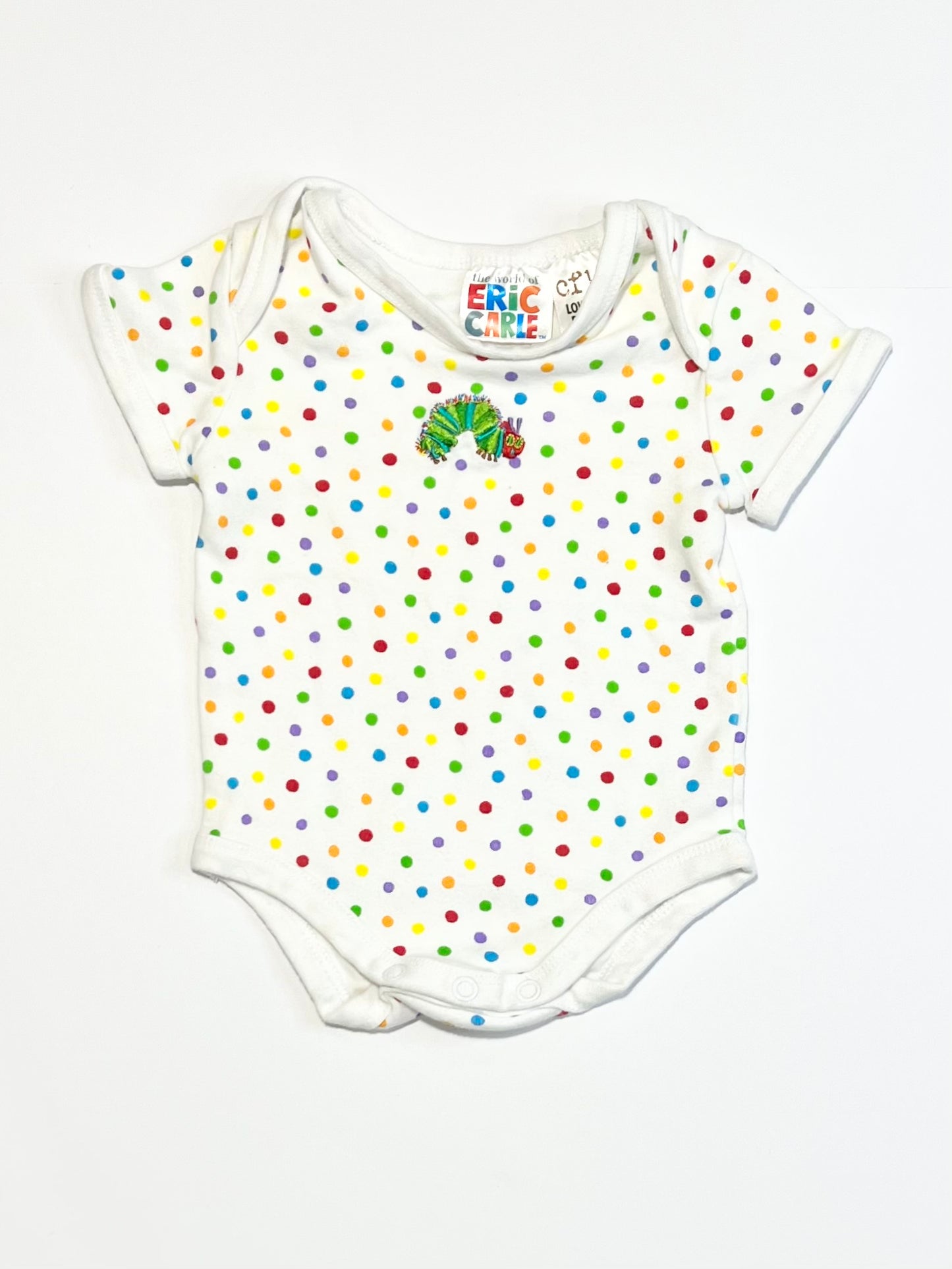 Hungry Caterpillar bodysuit - Size 000