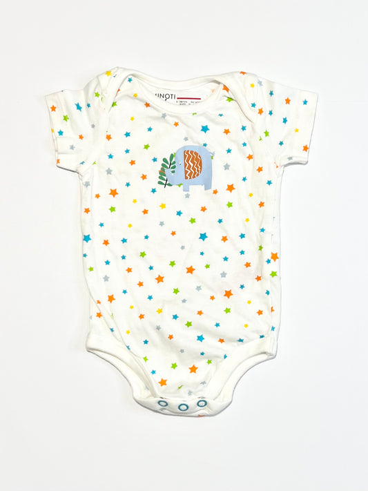 Stars elephant bodysuit - Size 000