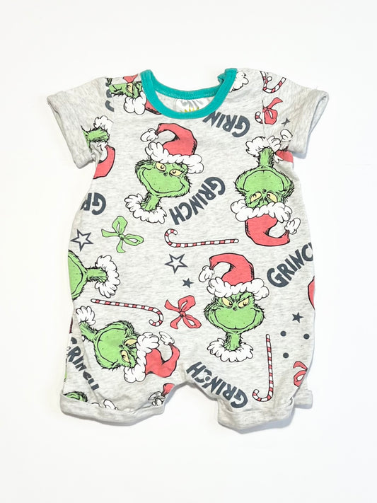 The Grinch romper - Size 000
