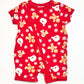 Christmas zip romper - Size 000