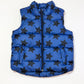 Blue stars puffer vest - Size 3-4