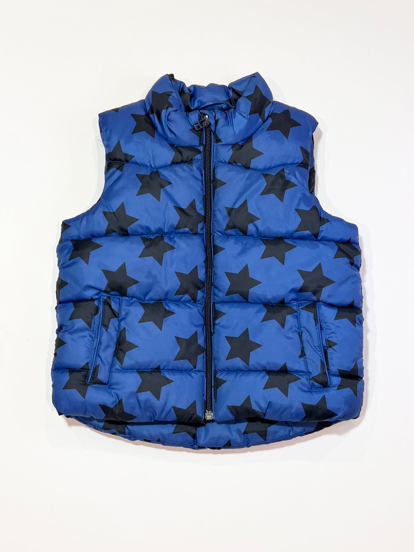 Blue stars puffer vest - Size 3-4