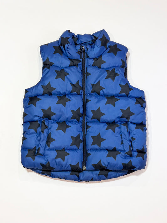 Blue stars puffer vest - Size 3-4