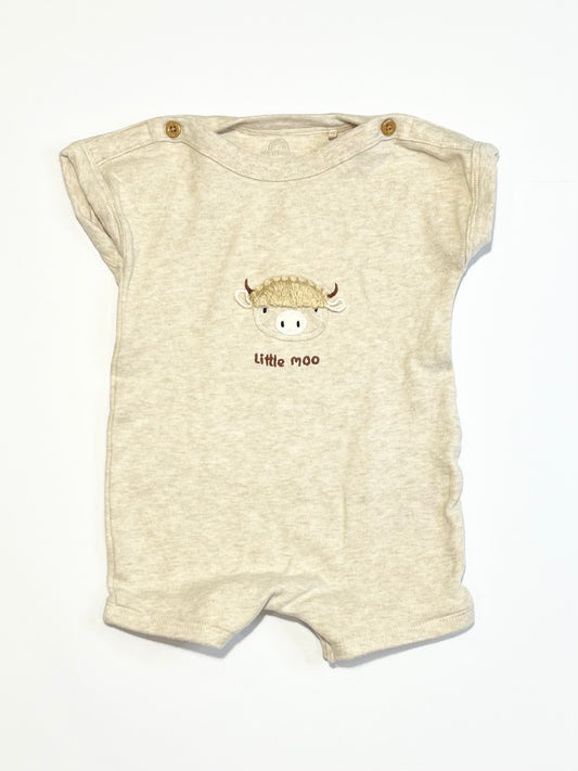 Little moo romper - Size 000