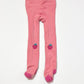 Pink strawberry tights - Size 3-4