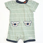 Striped koala romper - Size 000