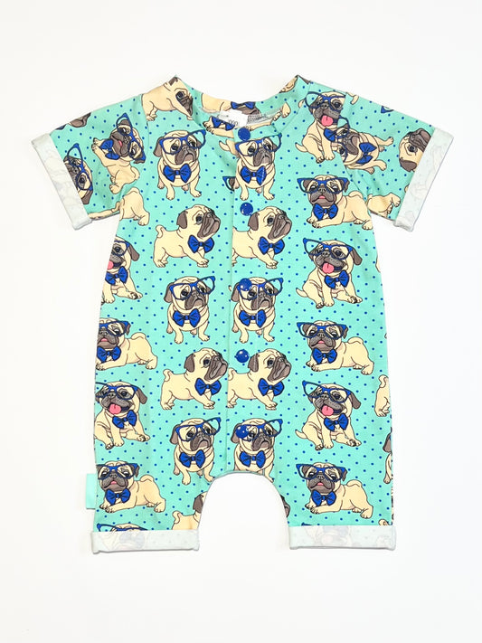 Pugs jersey romper - Size 000