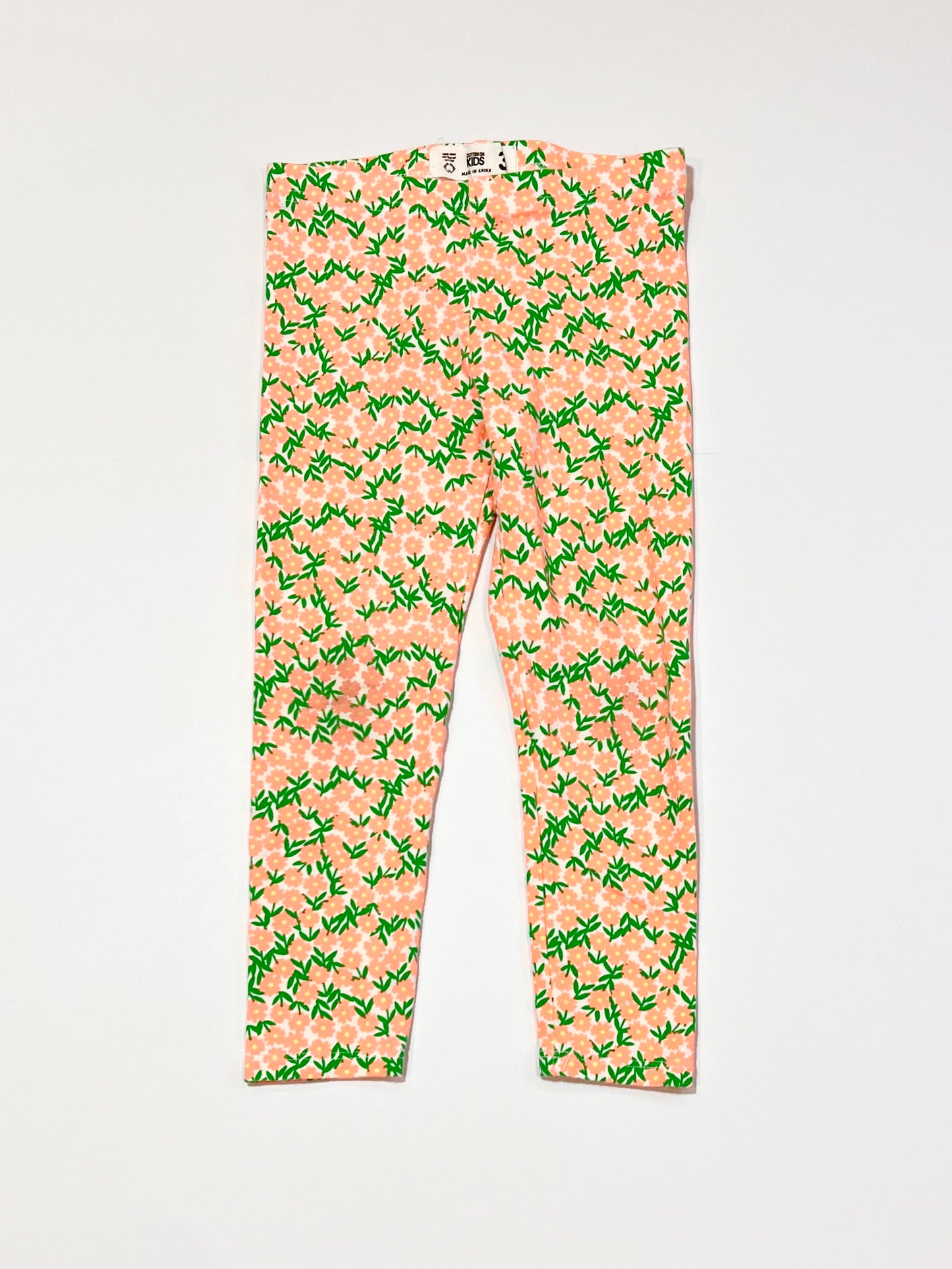Floral leggings - Size 3