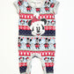 Christmas Mickey romper - Size 000