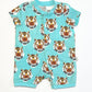 Green tigers romper - Size 000