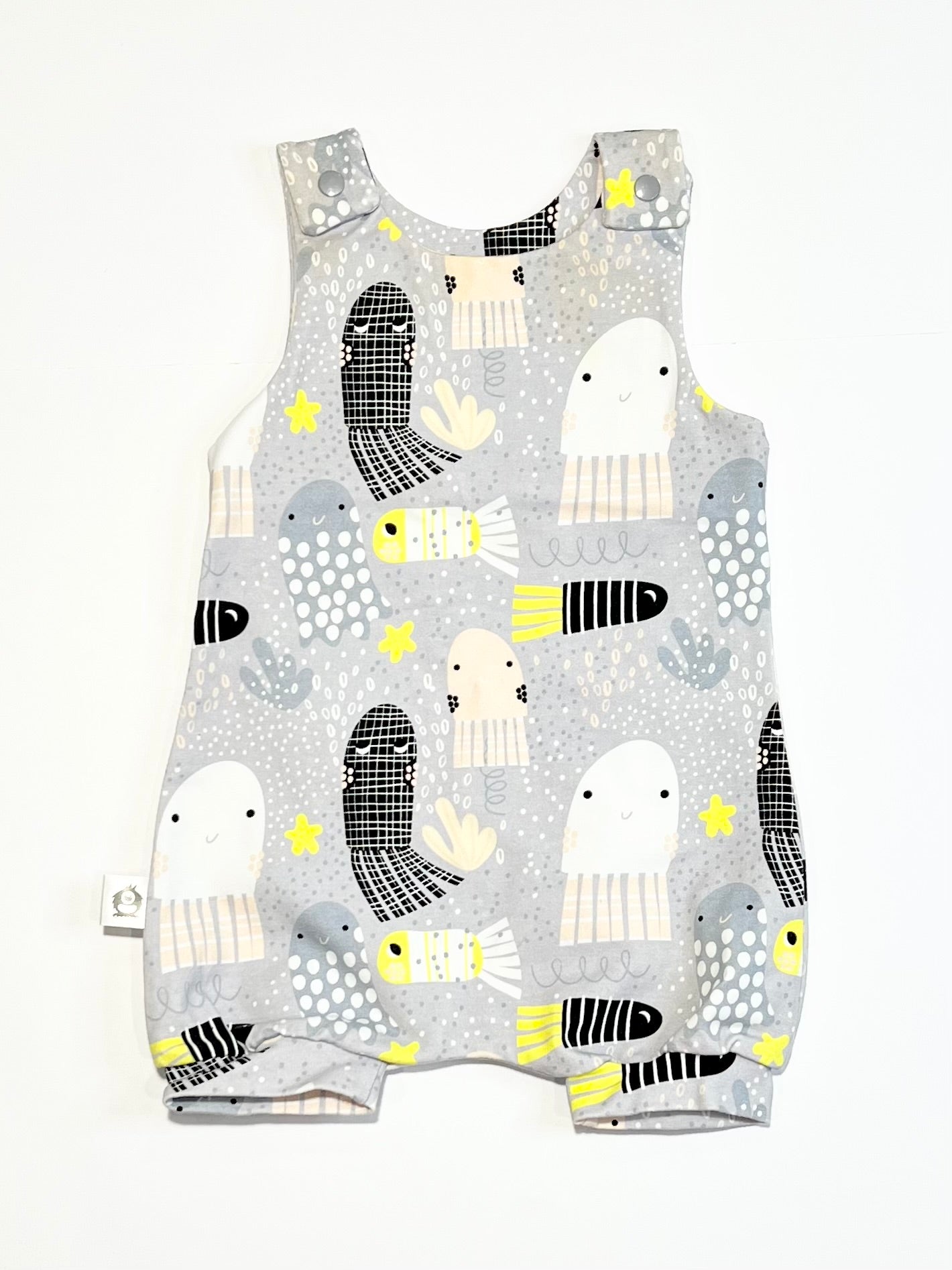 Jellyfish jersey romper - Size 000