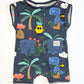 Navy dinosaurs romper - Size 000