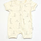 Ribbed meerkat romper - Size 000