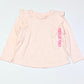 Pink ruffle top - Size 3