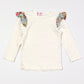 White ruffle top - Size 3