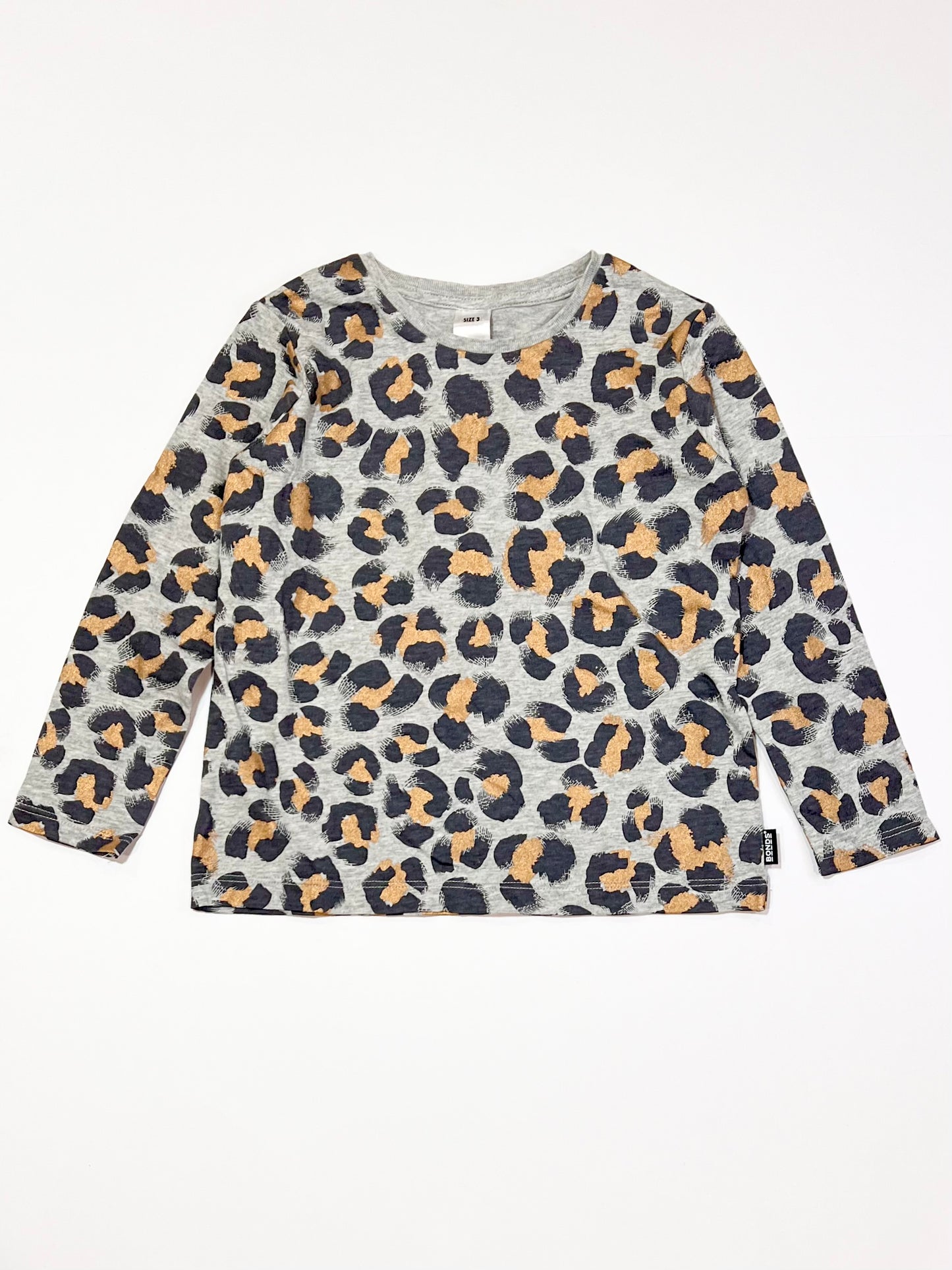 Animal print top - Size 3