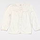 White jersey top - Size 3
