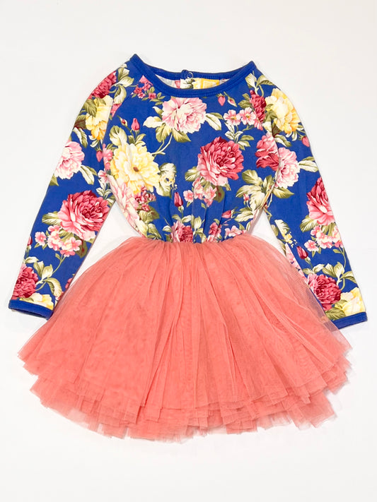 Floral tutu dress - Size 3