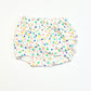 Spotty ruffle nappy cover - Size 000