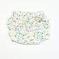 Spotty ruffle nappy cover - Size 000