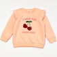 Sequined cherry sweater - Size 3