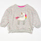 Spotty unicorn sweater - Size 3-4