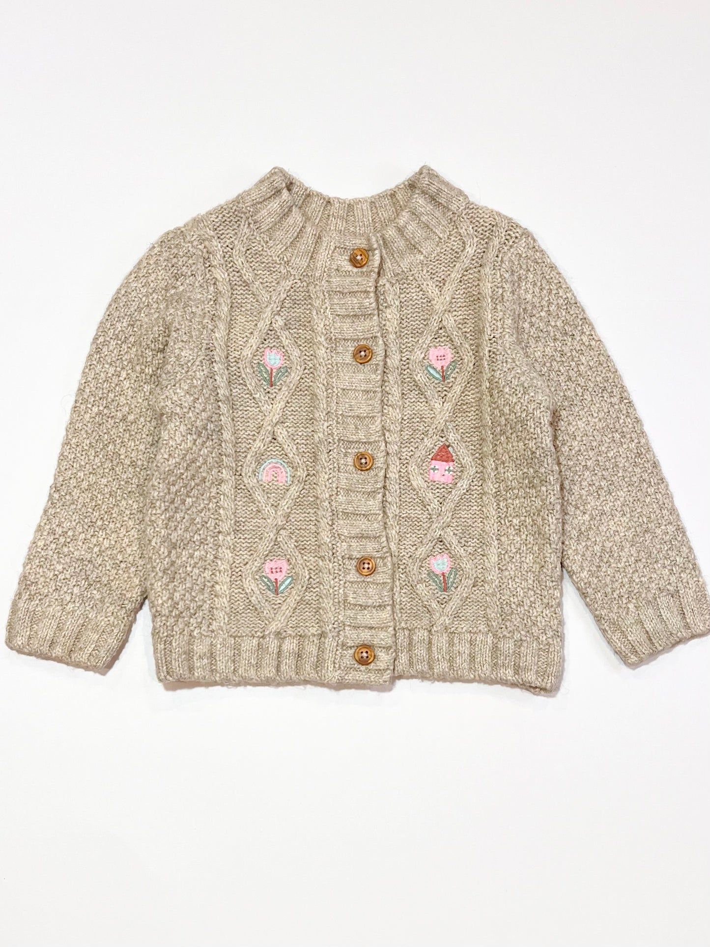 Embroidered cardigan - Size 3