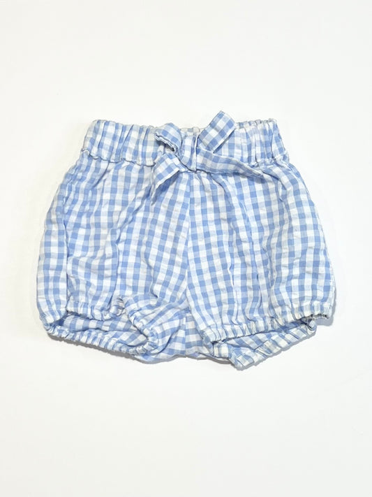 Gingham shorts - Size 000