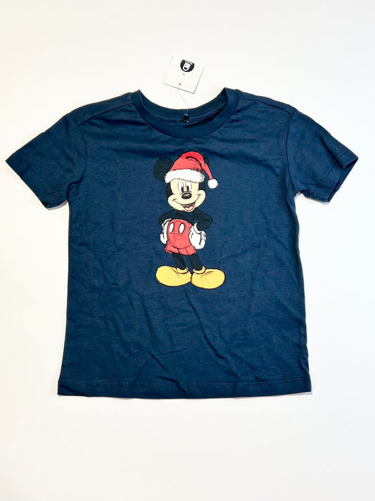 Christmas Mickey tee brand new - Size 3