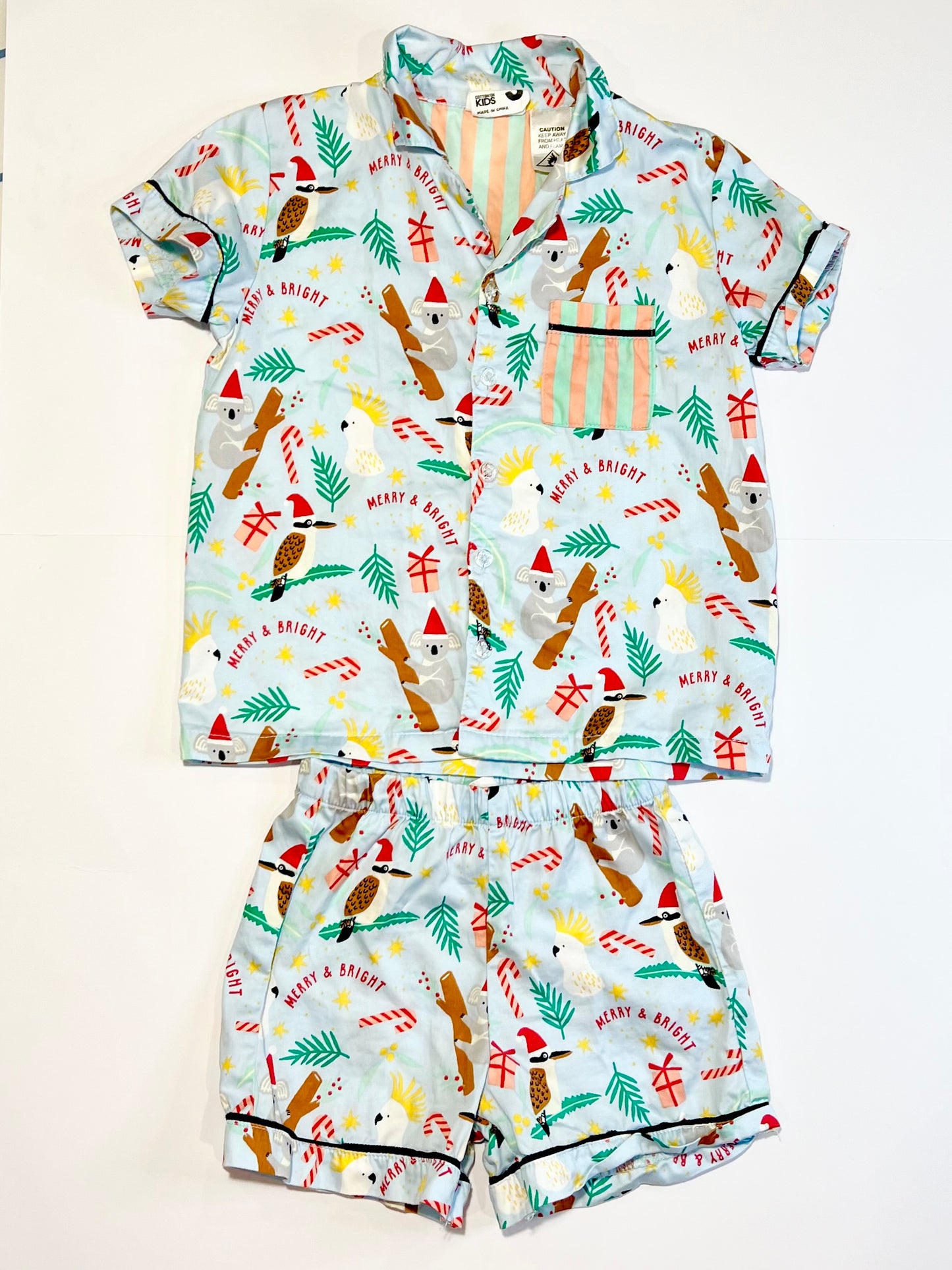 Aussie Christmas pyjamas - Size 3