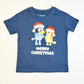 Christmas Bluey tee brand new - Size 2