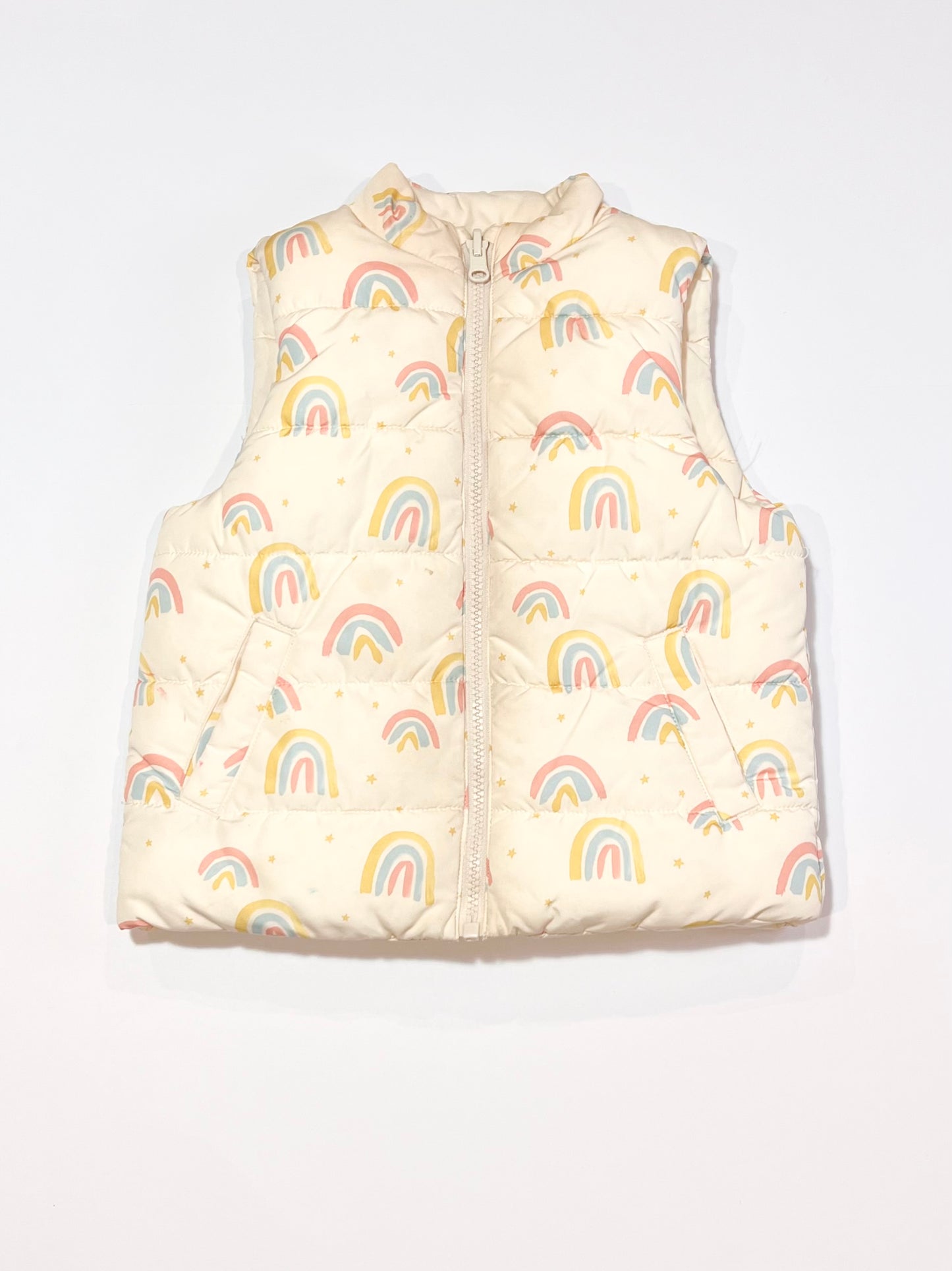 Reversible puffer vest - Size 3