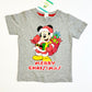 Christmas Mickey tee brand new - Size 2