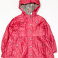 Red shimmer raincoat - Size 3