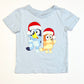 Christmas Bluey tee - Size 2