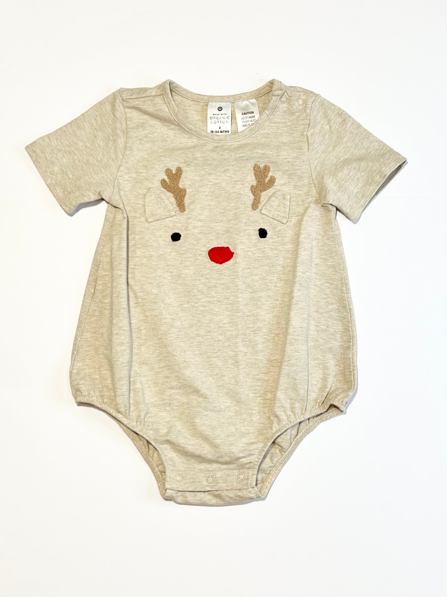 Christmas bubble bodysuit - Size 2