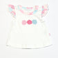 Embroidered floral tee - Size 000