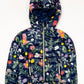 Floral puffer jacket - Size 3-4