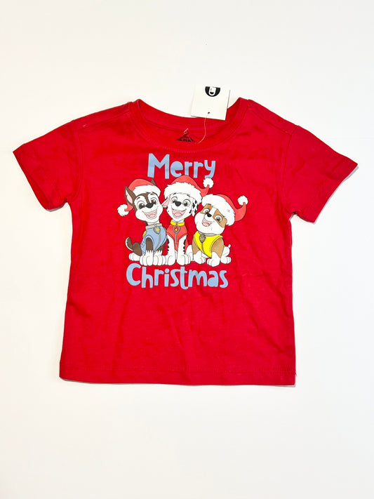 Christmas character tee brand new - Size 1