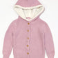 Hooded knit jacket - Size 3