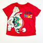 Santa paws tee - Size 1