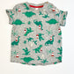 Christmas dinos tee - Size 1