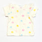 Spotty ribbed tee - Size 000