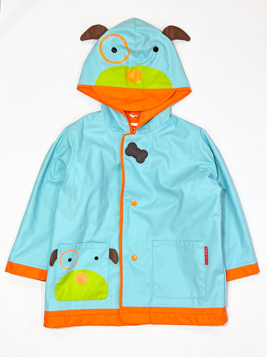 Blue dog rain jacket - Size 3