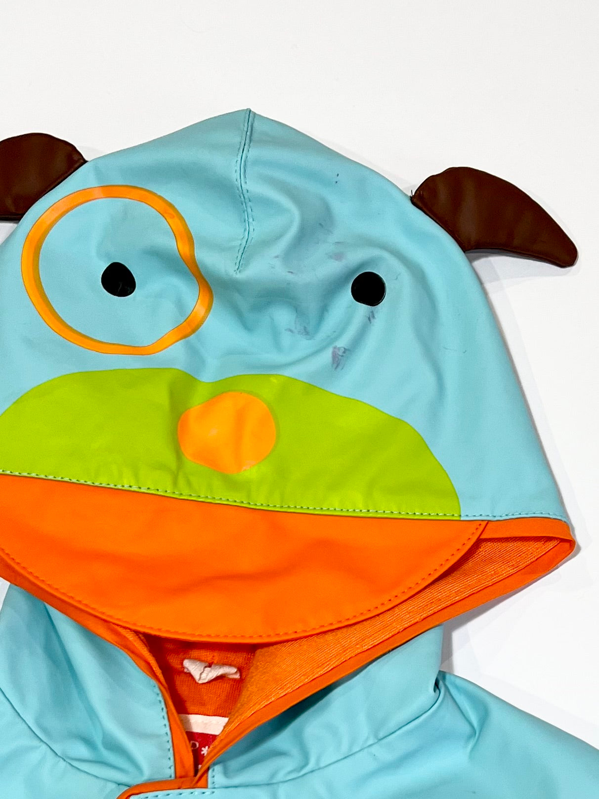 Blue dog rain jacket - Size 3