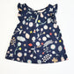 Cotton floral top - Size 000