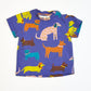 Purple dogs tee - Size 000
