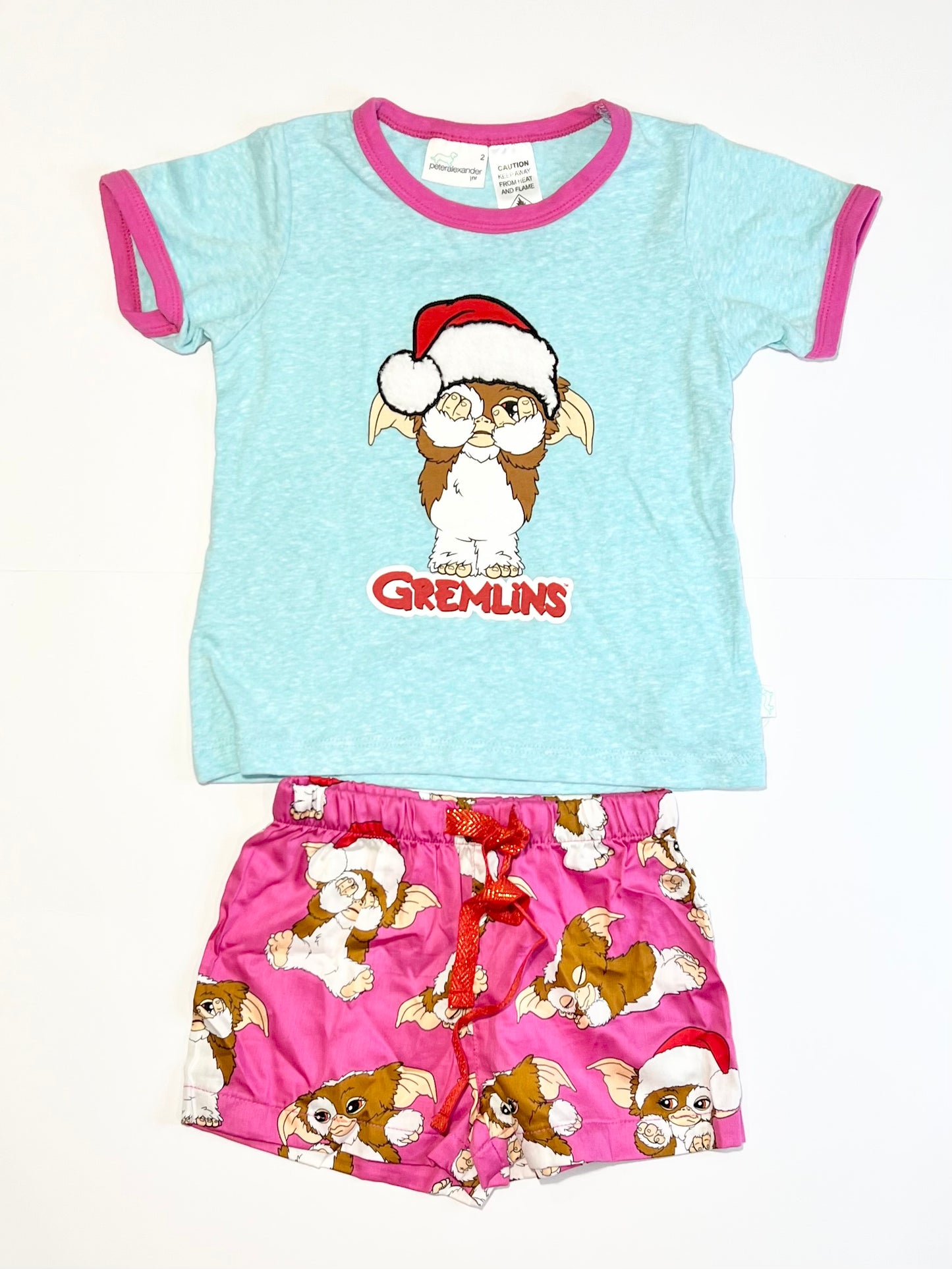 Christmas Gremlins pyjamas - Size 2